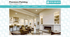Desktop Screenshot of precision-pro-painting.com